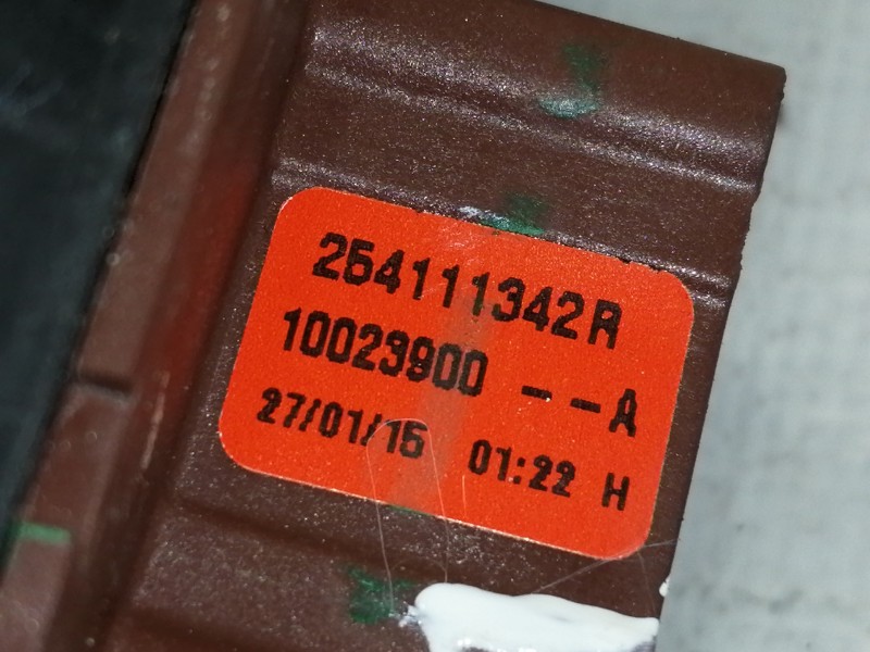 Recambio de mando elevalunas delantero izquierdo para dacia duster ambiance 4x2 referencia OEM IAM 254117873R  