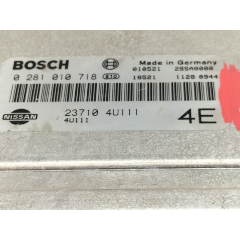 Recambio de centralita motor uce para nissan almera tino (v10m) comfort referencia OEM IAM 0281010718  