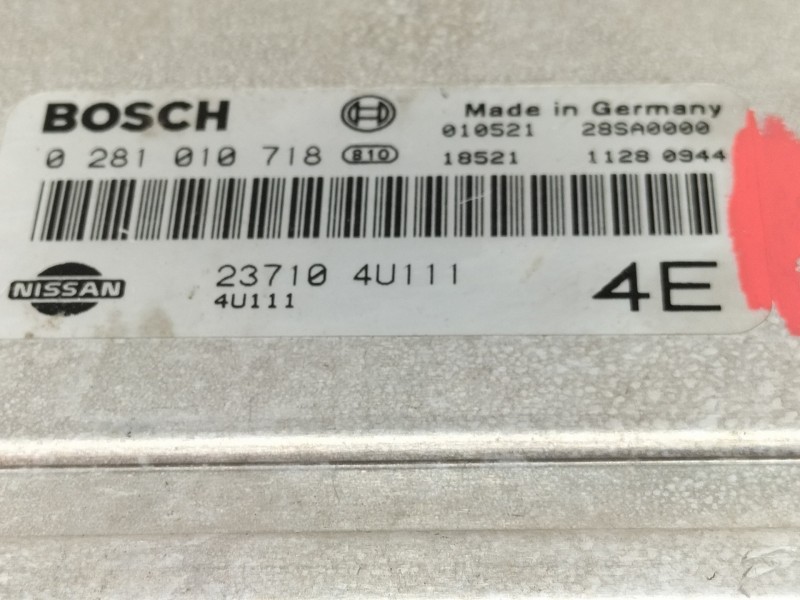 Recambio de centralita motor uce para nissan almera tino (v10m) comfort referencia OEM IAM 0281010718  