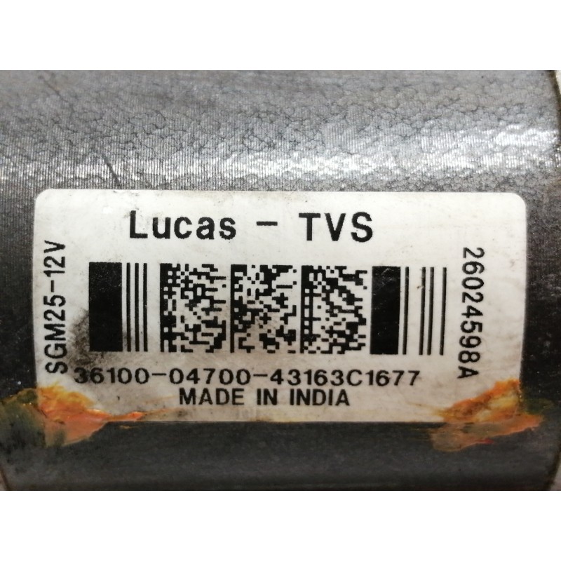 Recambio de motor arranque para hyundai i20 elegant referencia OEM IAM 3610004700  