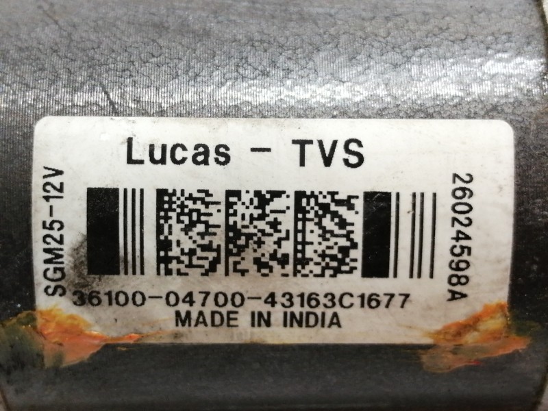 Recambio de motor arranque para hyundai i20 elegant referencia OEM IAM 3610004700  