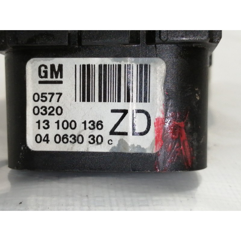 Recambio de mando luces para opel astra h ber. cosmo referencia OEM IAM 13100136 04063030 