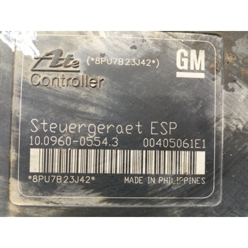 Recambio de abs para opel astra h ber. cosmo referencia OEM IAM 13246535  