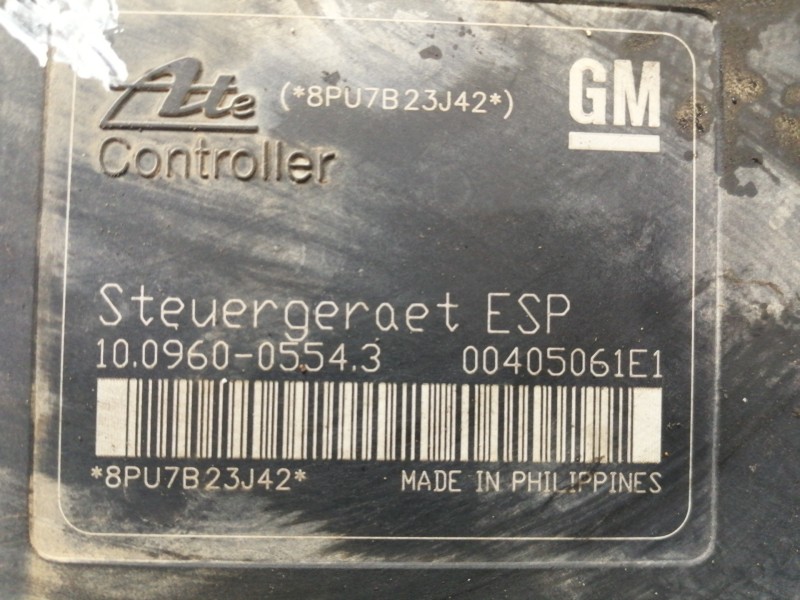 Recambio de abs para opel astra h ber. cosmo referencia OEM IAM 13246535  