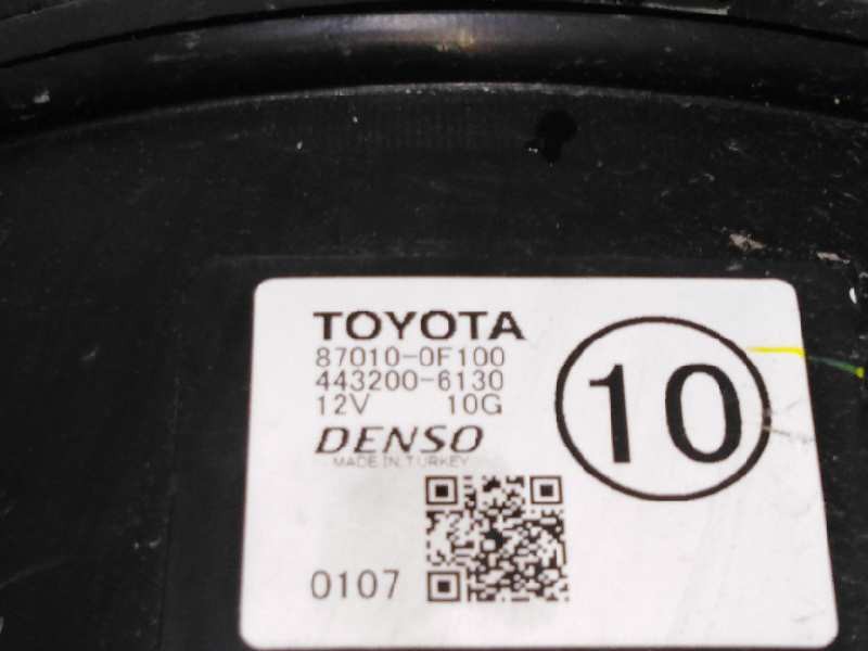 Recambio de calefaccion entera normal para toyota corolla verso (r1) 2.2 d-4d luna referencia OEM IAM 4432006130  