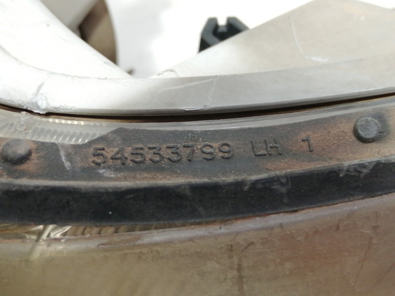 Recambio de faro izquierdo para honda civic berlina .5 (ma/mb) 1.5 vtec (mb3) referencia OEM IAM 54533799LH1  