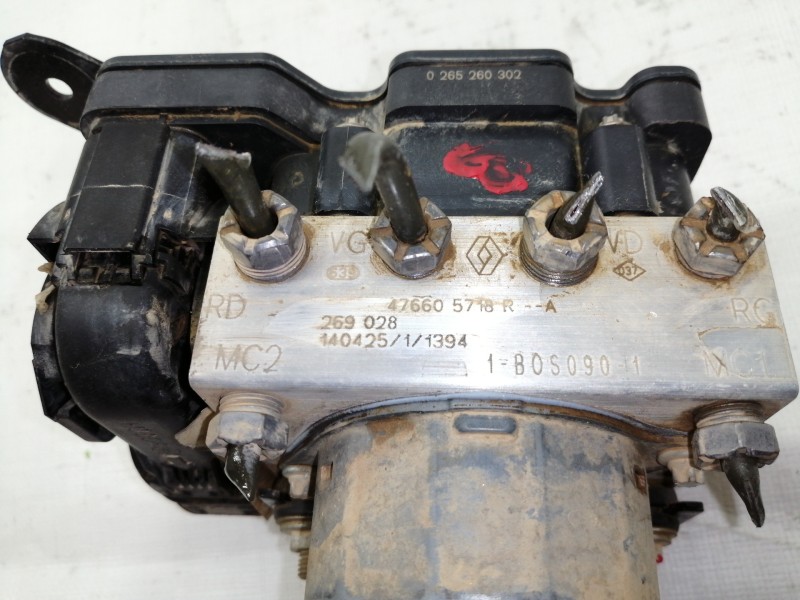Recambio de abs para renault kangoo profesional referencia OEM IAM 0265260302 476605718R 