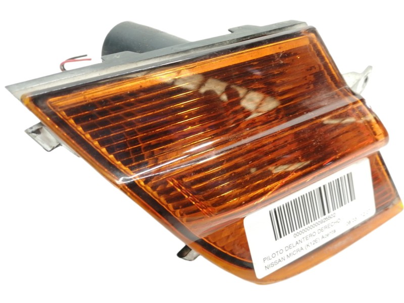 Recambio de piloto delantero derecho para nissan micra (k12e) acenta referencia OEM IAM 89027936  