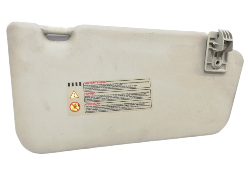 Recambio de parasol derecho para nissan micra (k12e) acenta referencia OEM IAM   