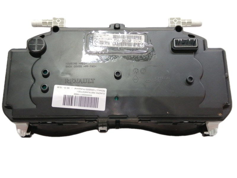 Recambio de cuadro instrumentos para renault kangoo profesional referencia OEM IAM 281180123  