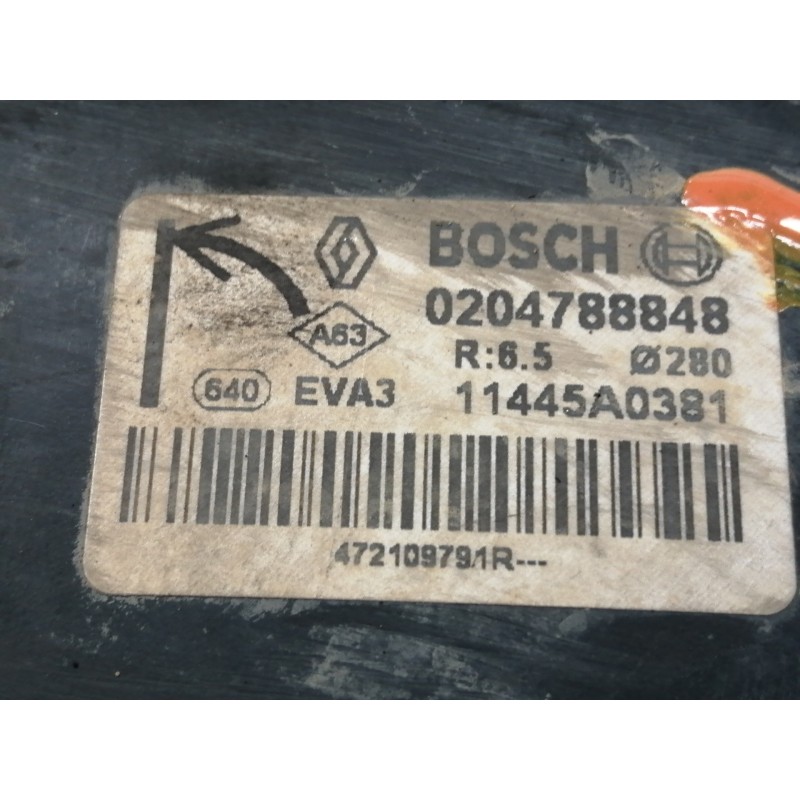 Recambio de servofreno para renault kangoo profesional referencia OEM IAM 0204788848  
