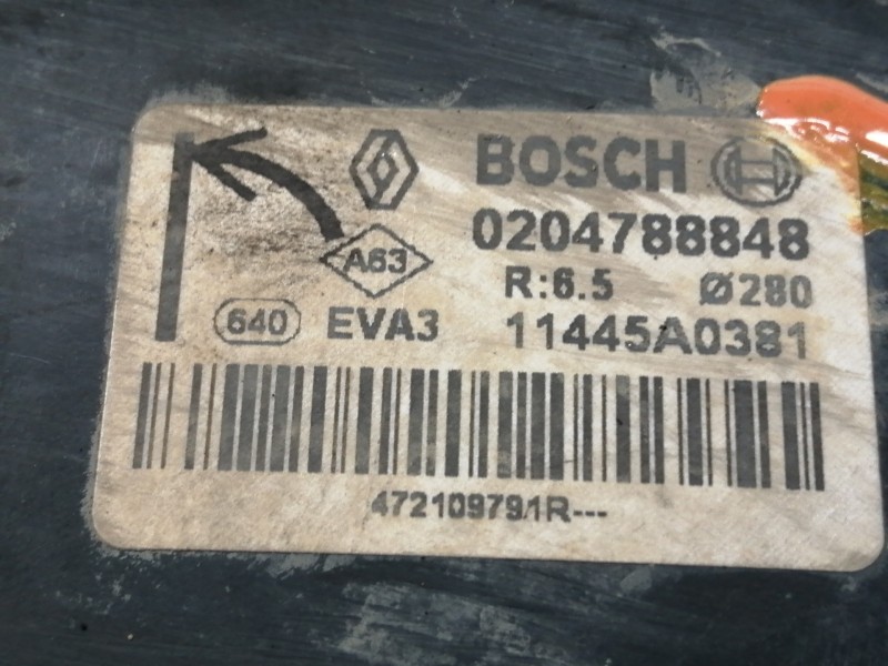 Recambio de servofreno para renault kangoo profesional referencia OEM IAM 0204788848  