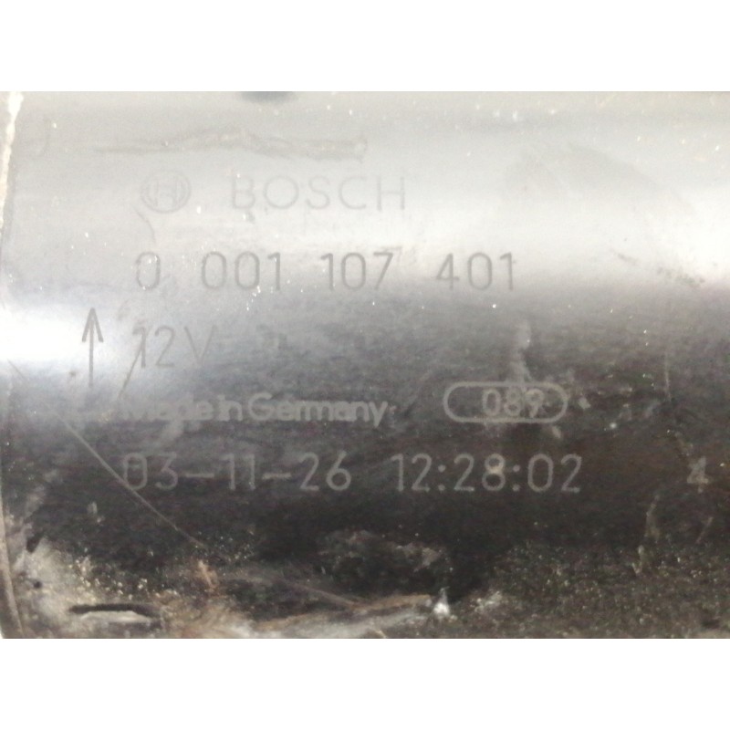 Recambio de motor arranque para opel corsa c club referencia OEM IAM 0001107401  