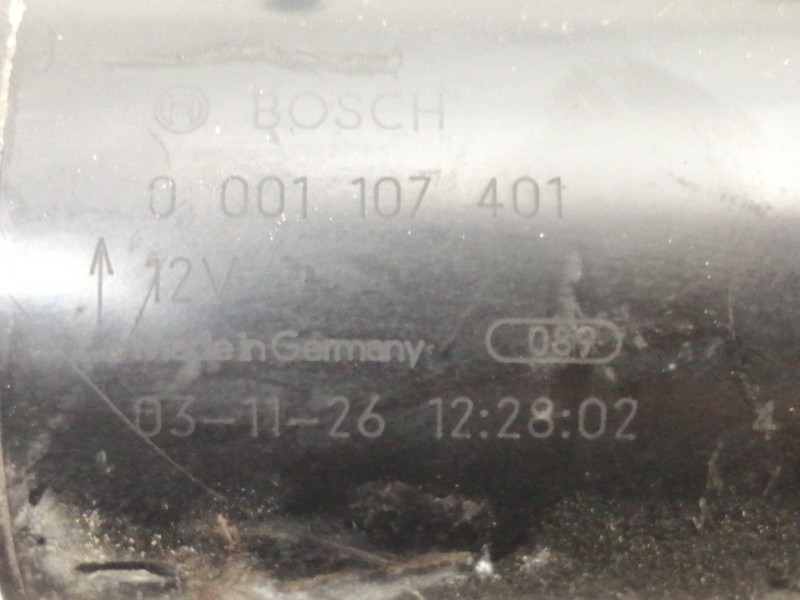 Recambio de motor arranque para opel corsa c club referencia OEM IAM 0001107401  