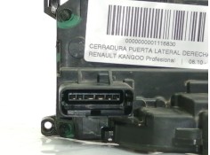 Recambio de cerradura puerta lateral derecha para renault kangoo profesional referencia OEM IAM    2