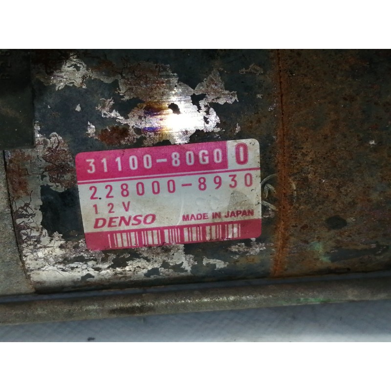 Recambio de motor arranque para suzuki liana rh (er) 1.6 referencia OEM IAM 3110080G0  