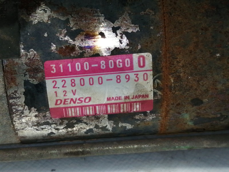 Recambio de motor arranque para suzuki liana rh (er) 1.6 referencia OEM IAM 3110080G0  