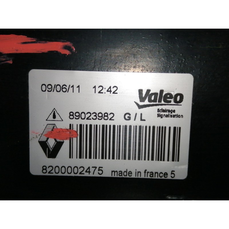 Recambio de piloto trasero izquierdo interior para renault laguna ii (bg0) authentique referencia OEM IAM 8200002475  