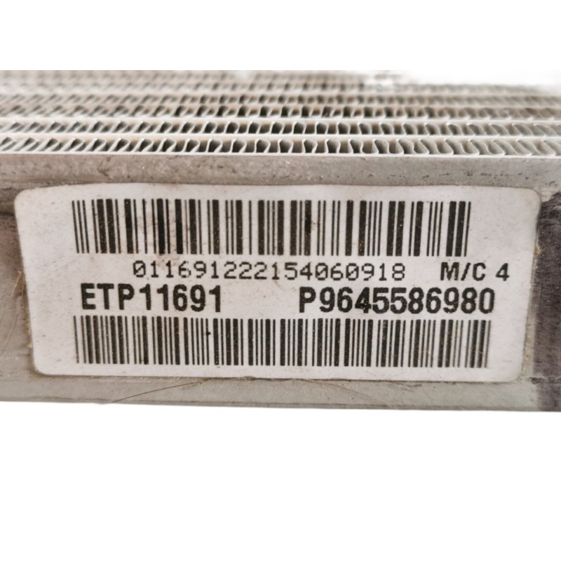 Recambio de radiador agua para citroën c5 berlina sx (e) referencia OEM IAM 9645586980 P9645586980 