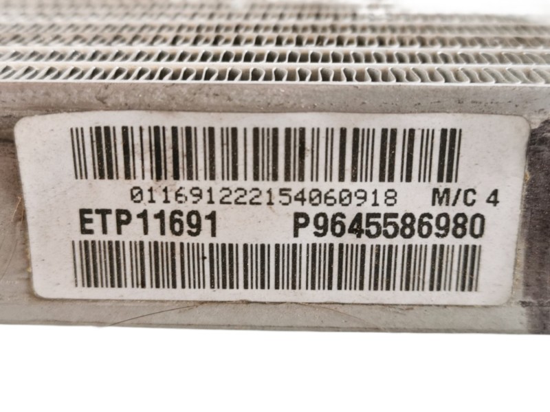 Recambio de radiador agua para citroën c5 berlina sx (e) referencia OEM IAM 9645586980 P9645586980 