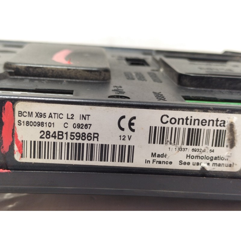 Recambio de modulo electronico para renault megane iii berlina 5 p dynamique referencia OEM IAM 284B15986R  