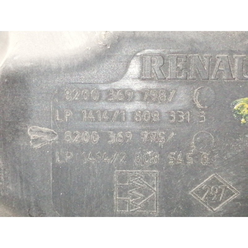 Recambio de filtro aire para renault megane ii familiar authentique confort referencia OEM IAM 8200369798 8200369775 