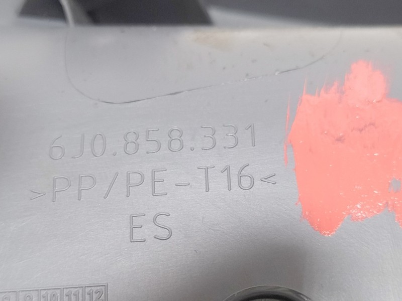 Recambio de moldura para seat ibiza sc (6j1) stylance / style referencia OEM IAM 6J0858331  