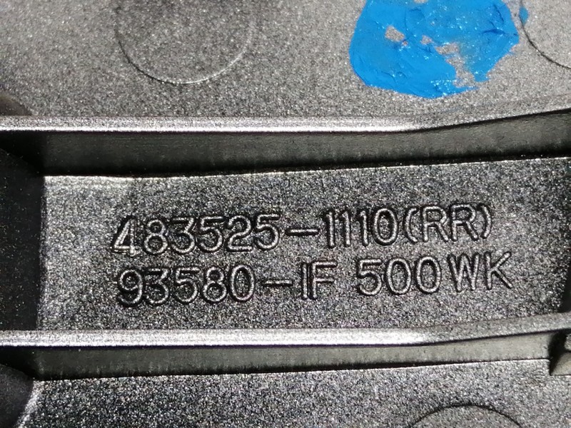 Recambio de mando elevalunas trasero derecho para kia sportage ex referencia OEM IAM 4835251110 93580IF500WK 