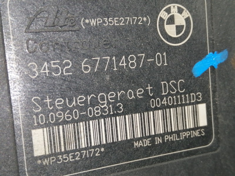 Recambio de abs para bmw serie 1 berlina (e81/e87) 118d referencia OEM IAM 3451677148601 677148601 / 677148701 3452677148701