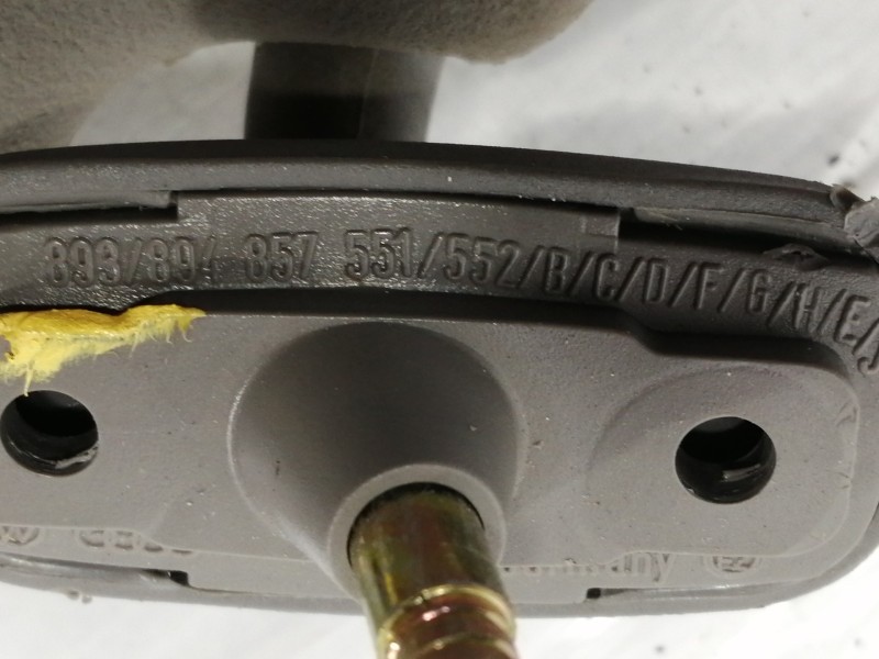 Recambio de parasol izquierdo para audi 80/90 (893) 80 referencia OEM IAM 894857551  