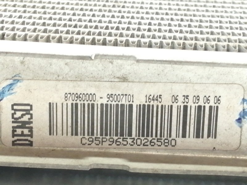 Recambio de radiador agua para citroën c3 hdi 70 collection referencia OEM IAM 870960000  