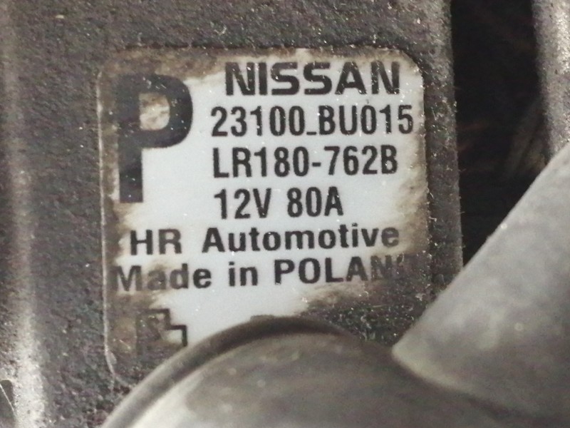 Recambio de alternador para nissan primera berlina (p12) acenta referencia OEM IAM 23100BU015 LR180762B 