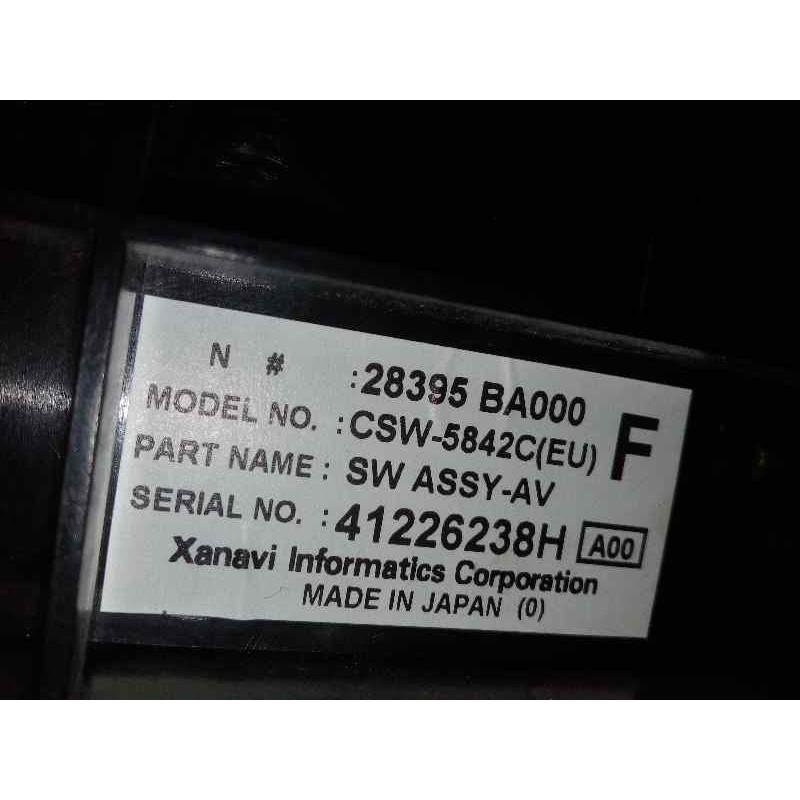 Recambio de mando calefaccion / aire acondicionado para nissan primera berlina (p12) acenta referencia OEM IAM   