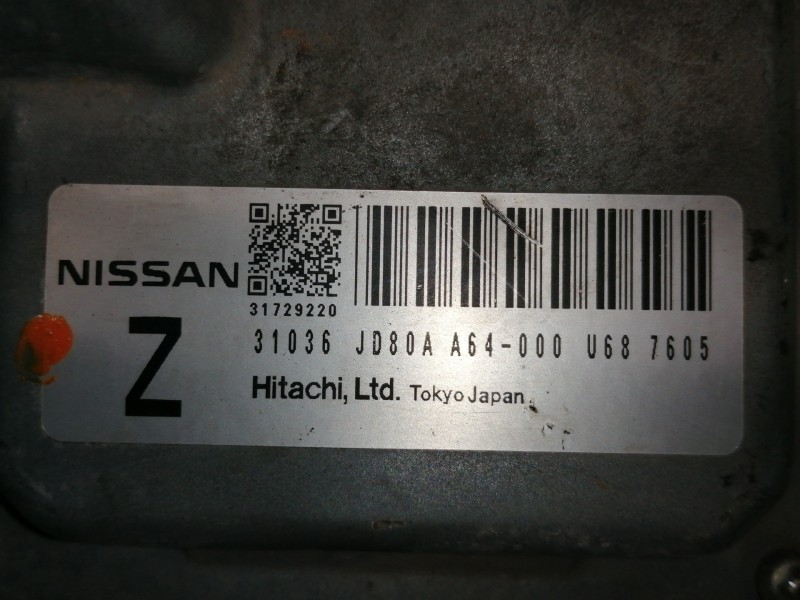 Recambio de centralita cambio automatico para nissan x-trail (t31) se referencia OEM IAM 31036JD80A JD80AA64000 