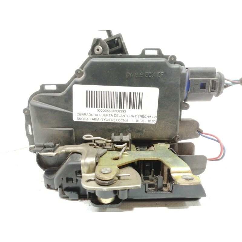 Recambio de cerradura puerta delantera derecha para skoda fabia (6y2/6y3) comfort referencia OEM IAM   
