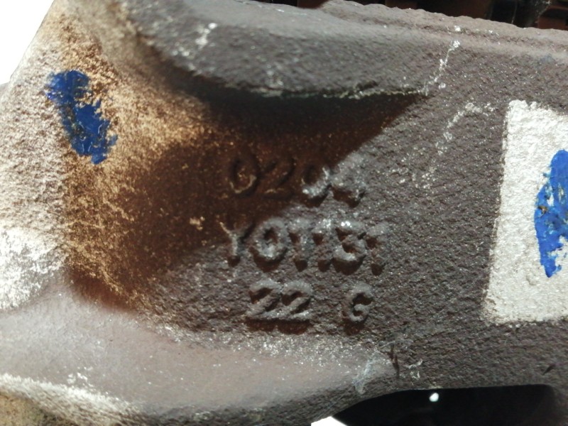 Recambio de pinza freno delantera izquierda para citroën berlingo 1.6 16v hdi referencia OEM IAM Y01131  