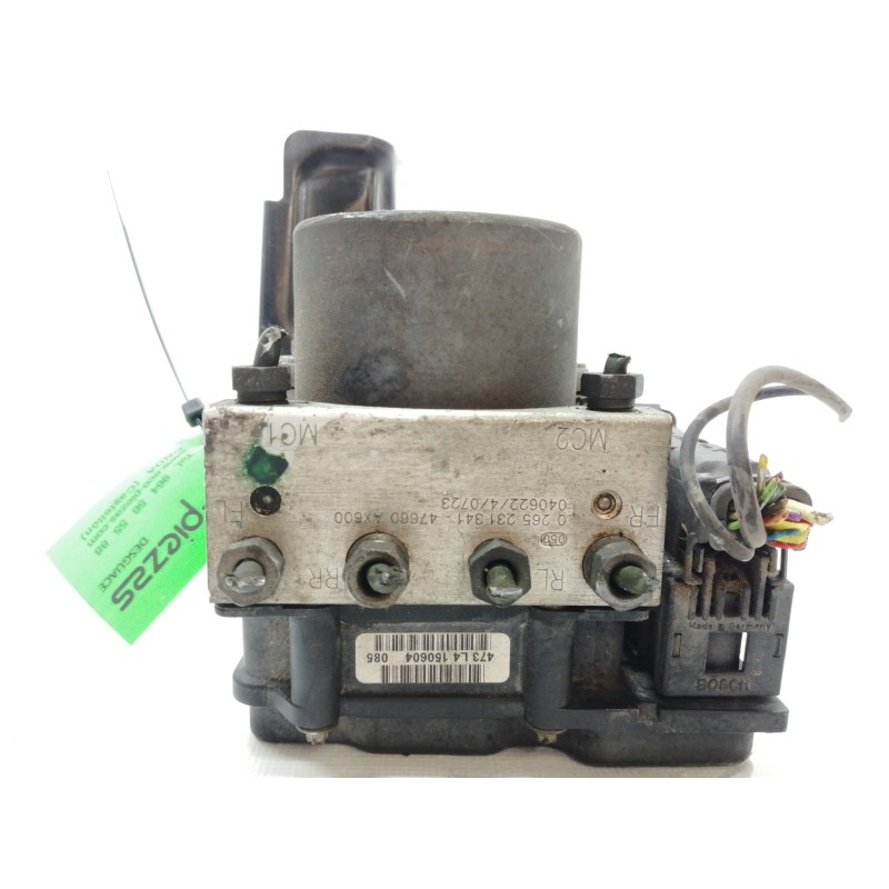 Recambio de abs para nissan micra (k12e) 1.2 cat referencia OEM IAM 0265231341  