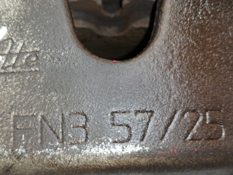 Recambio de pinza freno delantera derecha para opel astra h berlina elegance referencia OEM IAM 31862  