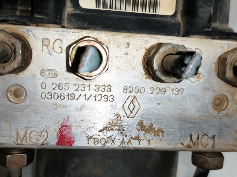 Recambio de abs para renault clio ii fase ii (b/cb0) authentique referencia OEM IAM 8200229137  