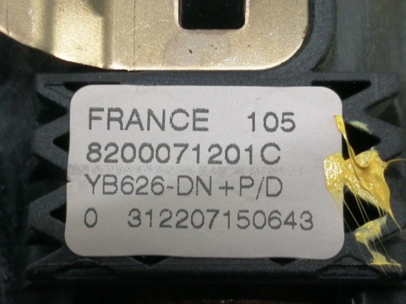 Recambio de airbag delantero izquierdo para renault laguna ii grandtour (kg0) dynamique referencia OEM IAM 8200071201C 312207150