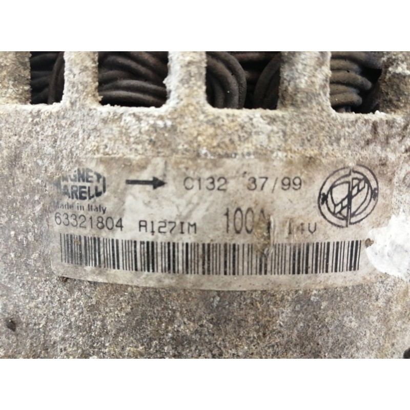 Recambio de alternador para fiat punto berlina (188) 1.9 d (i) referencia OEM IAM 63321804  