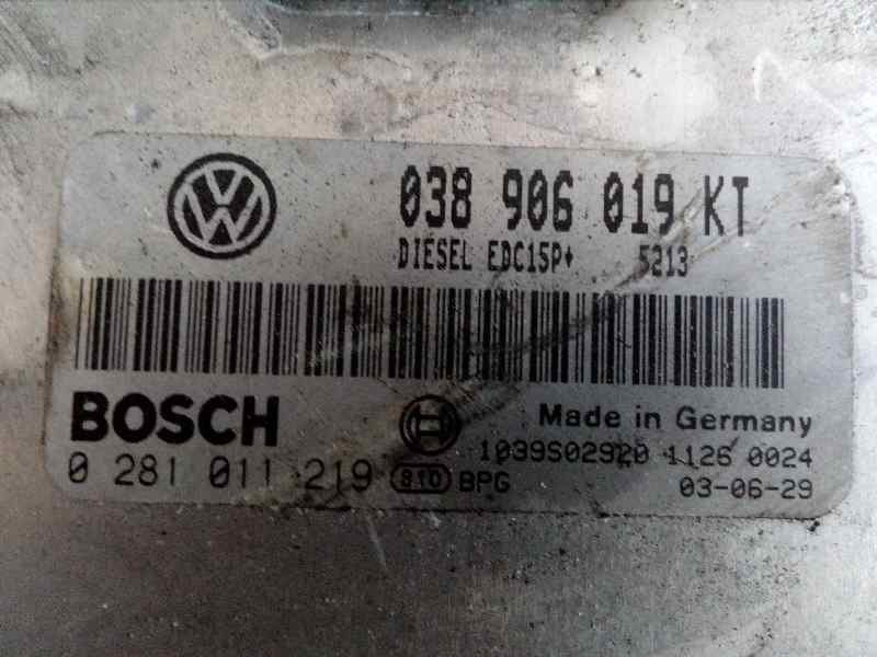 Recambio de centralita motor uce para seat ibiza (6l1) stella referencia OEM IAM 038906019KT  