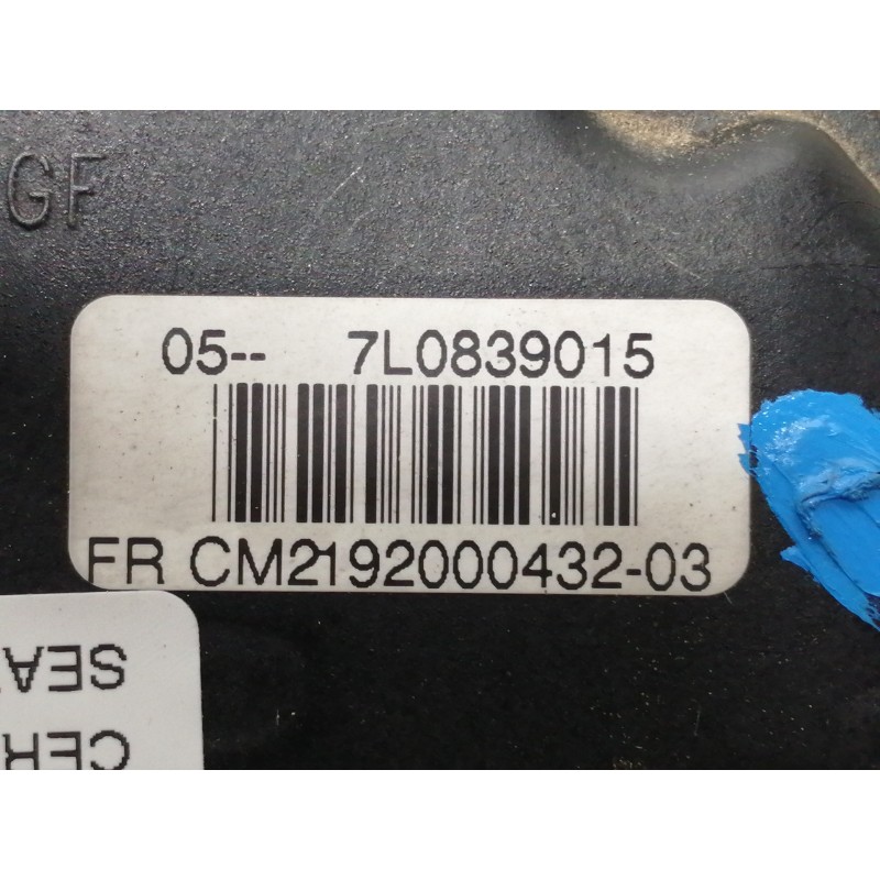 Recambio de cerradura puerta trasera izquierda para seat toledo (5p2) stylance / style referencia OEM IAM 7L0839015 CM2192000432