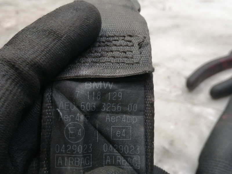 Recambio de cinturon seguridad delantero izquierdo para mini mini (r50,r53) cooper referencia OEM IAM 601028900 7118129 60332560