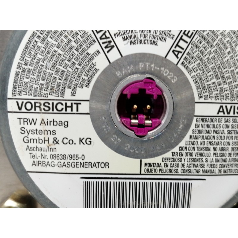 Recambio de airbag delantero izquierdo para audi a4 berlina (b5) 1.8 t referencia OEM IAM 4B0880201AH  