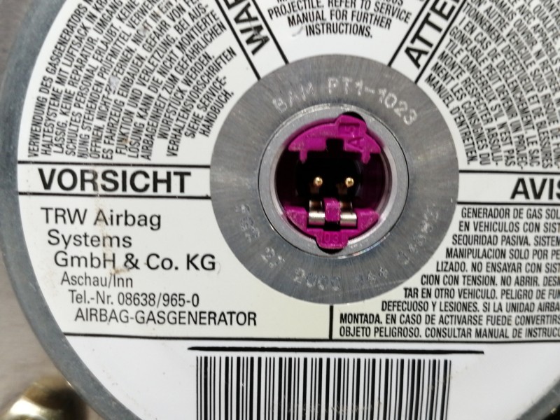 Recambio de airbag delantero izquierdo para audi a4 berlina (b5) 1.8 t referencia OEM IAM 4B0880201AH  