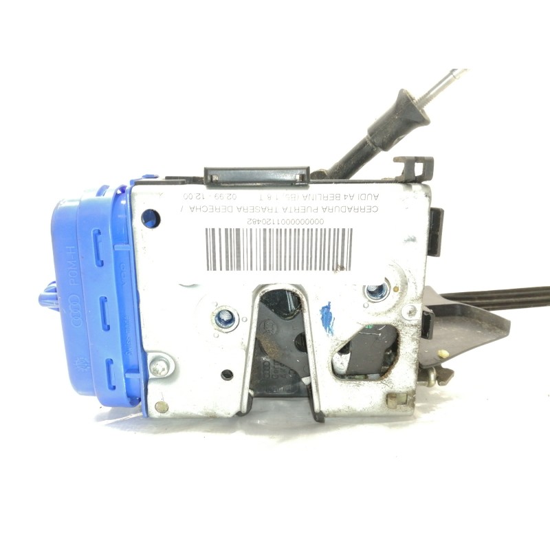 Recambio de cerradura puerta trasera derecha para audi a4 berlina (b5) 1.8 t referencia OEM IAM 8D0839015A  