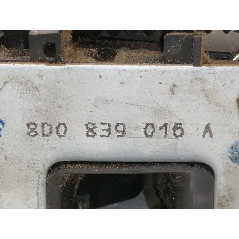 Recambio de cerradura puerta trasera derecha para audi a4 berlina (b5) 1.8 t referencia OEM IAM 8D0839015A  