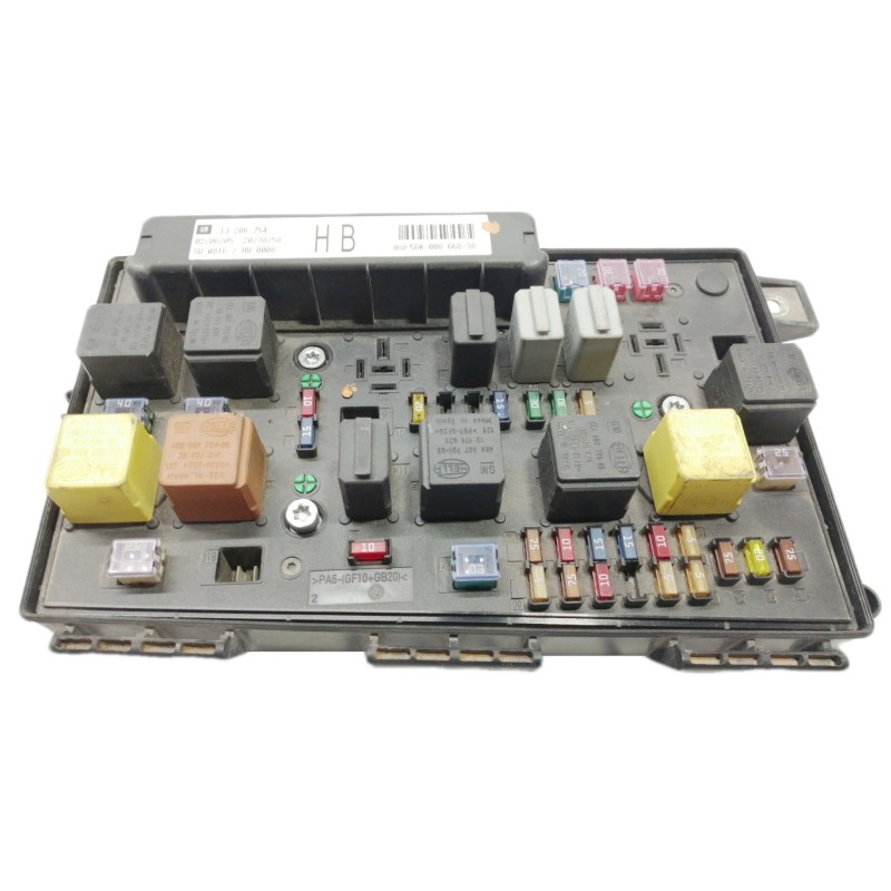 Recambio de caja reles / fusibles para opel astra h berlina elegance referencia OEM IAM 5DK00866838 13206754 015349211