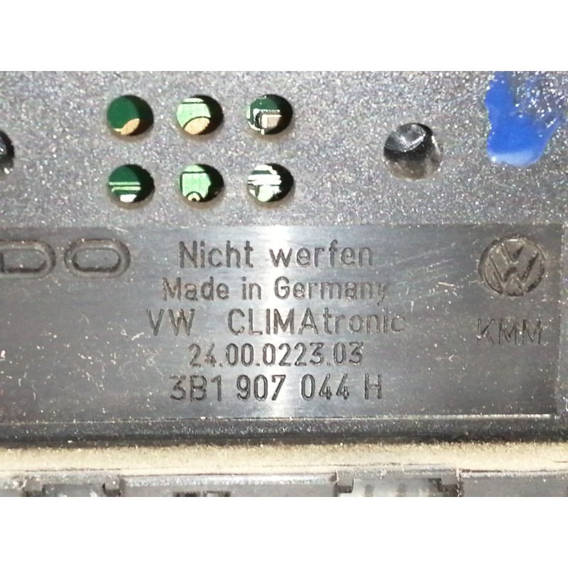 Recambio de mando calefaccion / aire acondicionado para volkswagen passat berlina (3b3) comfortline referencia OEM IAM 3B1907044